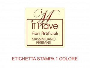 Etichette adesive per fioristi, fiorai e vivaisti (mm 30x30)  (cod.33G)